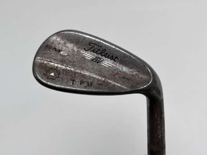 Titleist Vokey SM6 Raw Wedge 52* 8 Bounce KBS Tour Regular Steel Mens RH