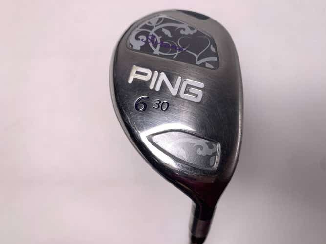 Ping Serene 6 Hybrid 30* ULT210 Ladies Graphite Womens RH Undersize Grip