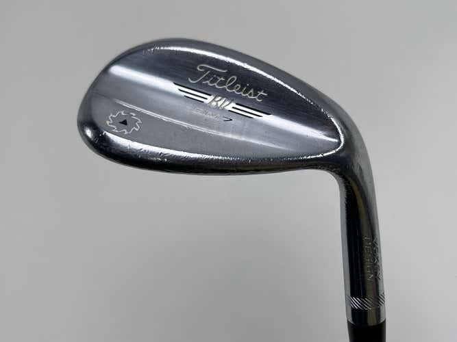 Titleist Vokey SM7 Tour Chrome Wedge 58* 12 Bounce D-Grind Wedge Steel Mens RH