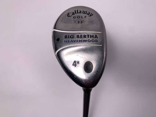 Callaway Big Bertha Heavenwood 4 Hybrid 23* Aldila 50g Ladies Graphite Womens RH