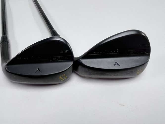 Callaway Opus SP Black Shadow Wedge Set 56* 12 60* 12 Accra iS8 Graphite Mens RH