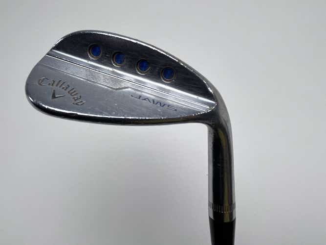 Callaway Jaws MD5 Platinum Chrome Wedge 56* 12 Bounce W-Grind KBS Stiff Steel RH