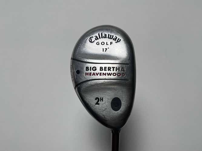 Callaway Big Bertha Heavenwood 2 Hybrid 17* RCH 75w Firm Graphite Mens RH