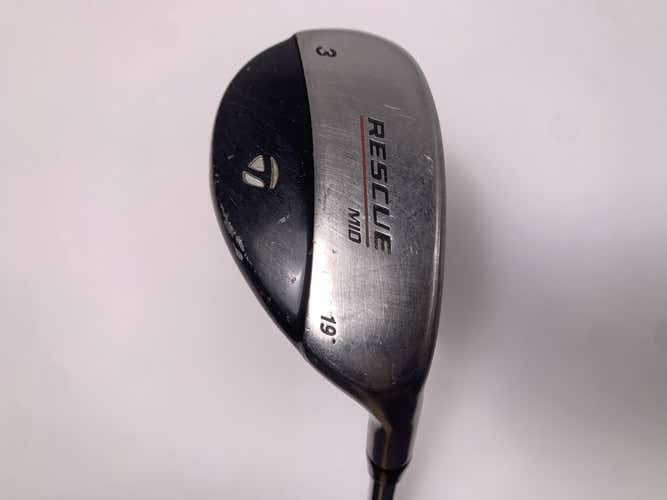 TaylorMade Rescue Mid 3 Hybrid 19* Light Metal 95g Regular Steel Mens RH