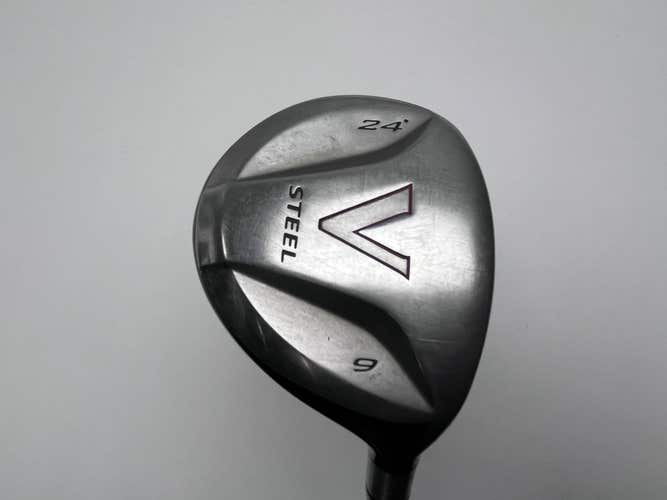 TaylorMade V Steel 9 Fairway Wood 24* Regular Steel Mens RH