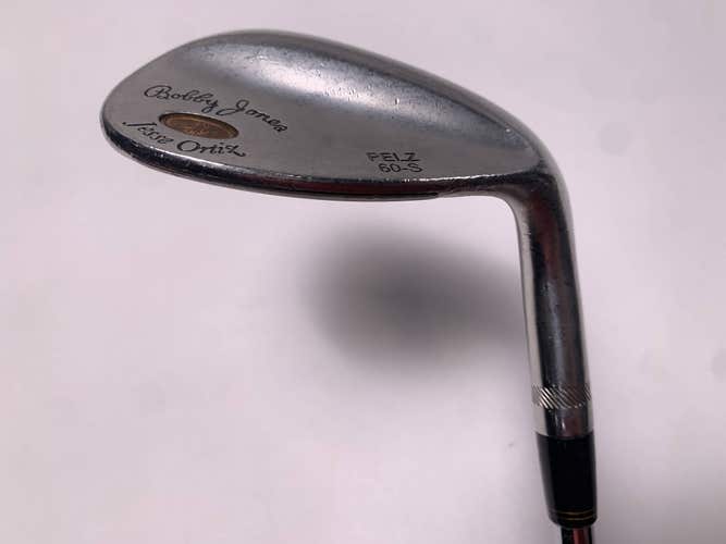 Bobby Jones Jesse Ortiz PELZ Lob Wedge 60* Wedge Steel Mens RH