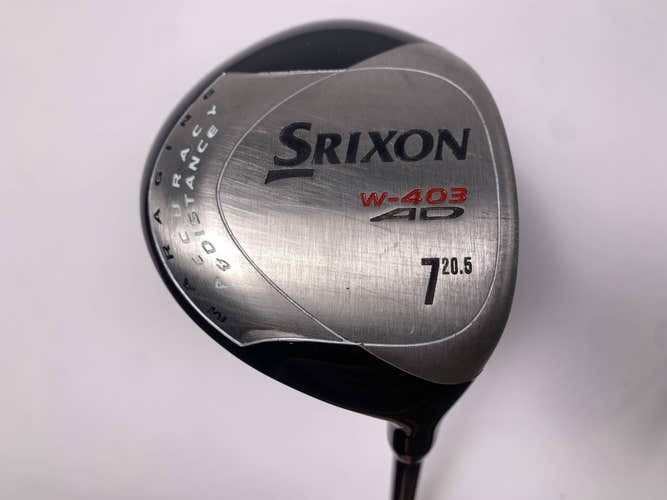 Srixon W-403 ad 7 Fairway Wood 20.5* SV-3000 59g Regular Graphite Mens RH