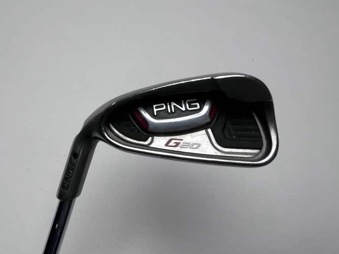 Ping G20 Single 4 Iron Black Dot CFS Regular Steel Mens LH Midsize Grip