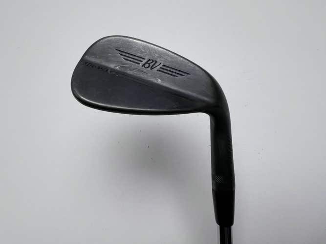 Titleist Vokey SM9 Jet Black Wedge 46* 10 Bounce F-Grind Wedge Steel Mens RH