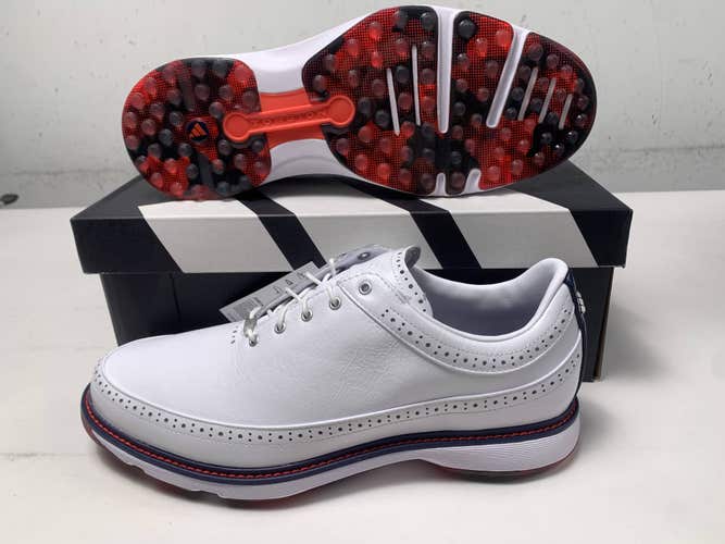 Adidas MC80 Waterproof Golf Shoes White Men's SZ 11.5 NIB