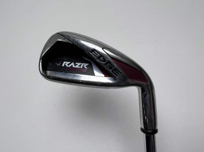 Callaway Razr Edge Single 6 Iron Uniflex Steel Mens RH