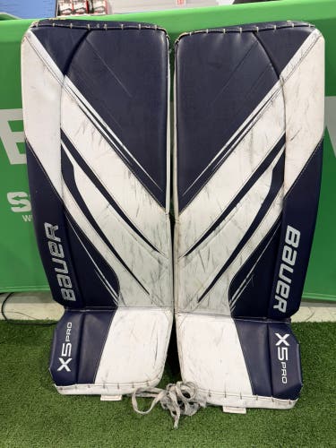 Small Intermediate Bauer Vapor X5 Pro Goalie Leg Pads (Used)