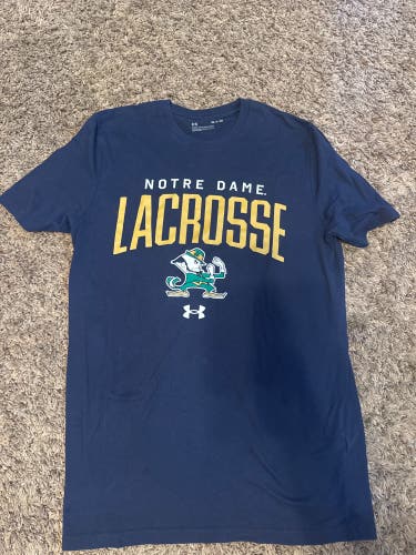 Under Armor Notre Dame Lacrosse size Small men’s shirt
