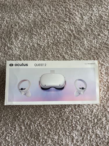 (Used) oculus quest 2 VR headset plus controllers