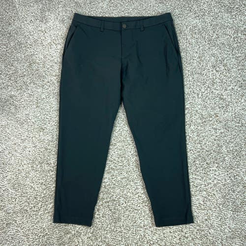Lululemon Pants Mens 35x26 Black Slim Fit ABC Travel Golf Comfort Work Office