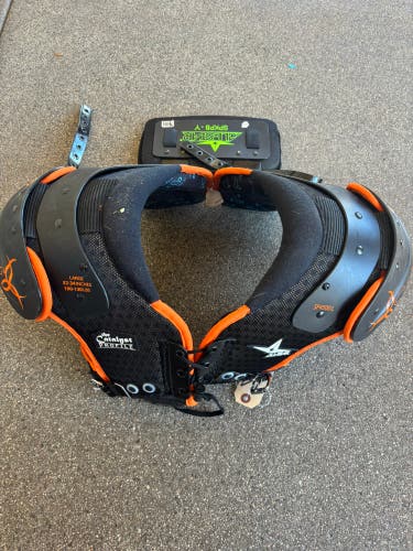 Large Youth All Star catalyst Shoulder Pads