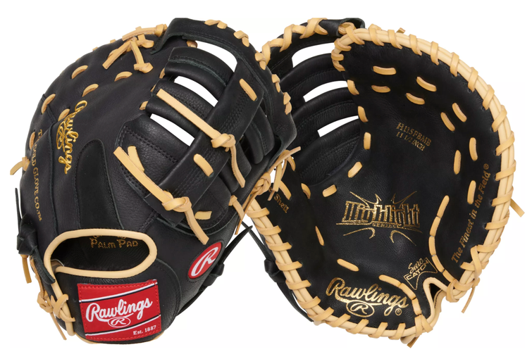 Never Used/Free Shipping: 2025 Rawlings RH First Base 115FBMB Baseball Glove 11.5" (New)