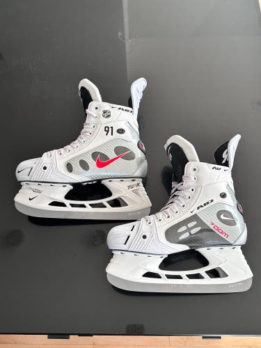 Black/White 2026 Nike Air Zoom Hockey Skates Regular Width 9 (Used)