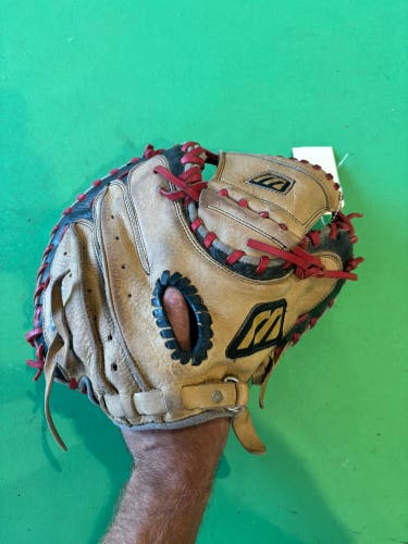 Brown Mizuno Prospect RH Catcher's Baseball Glove 33.5"