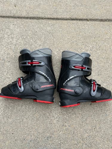 Kid's Atomic All Mountain Ski Boots Mondo 21 Size 2