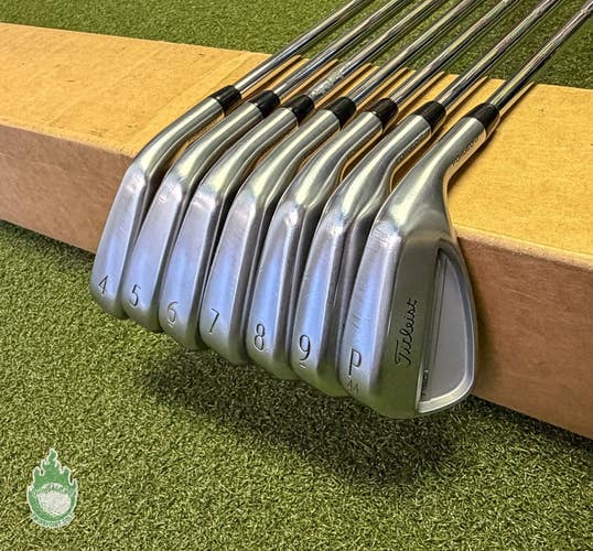 Used RH Titleist T150 4G Forged Irons 4-PW X100 Extra Stiff Flex Steel Golf Set