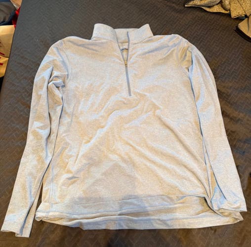 Blue Men's Large Lululemon Sweatshirt (Used)