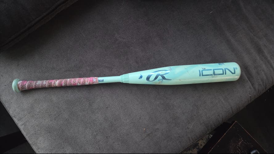 Rawlings Icon Composite USSSA Certified Bat (-8) 22 oz 30" (Used)
