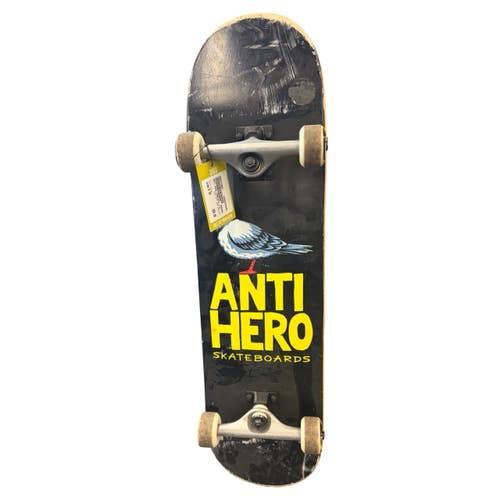Used ANTI HERO COMPLETE Complete Skateboard Black 8" 10299-S000313697
