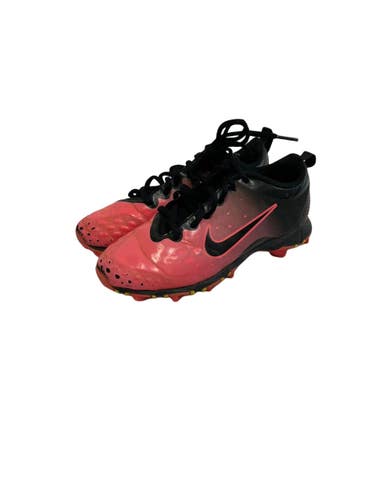 Used Nike HYPERDIAMOND BB/SB Cleats Black And Pink Junior 03 11692-S000156691