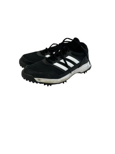 Used Adidas Mens Golf Shoes Black Senior 8.5 11692-S000156755