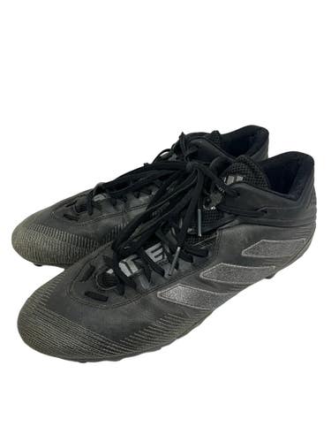 Used Adidas FREAK Adult FB Cleats Black Senior 13 11692-S000156784