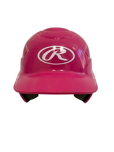 Used Rawlings CFTBH-R1 Batting Helmet No Mask Pink One Size 11692-S000156807