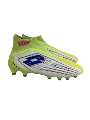 Used Lotto SOLISTA 100 VIII Soccer Cleats Green Senior 7 11692-S000156916