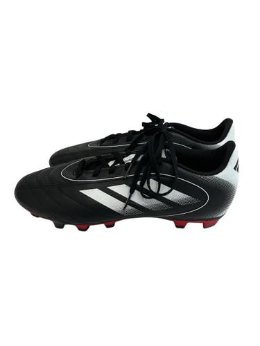Used Adidas GOLETTO Soccer Cleats Black And White Senior 8.5 11692-S000156940