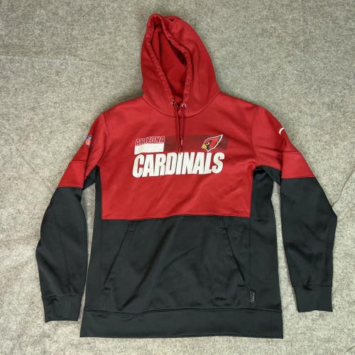 Arizona Cardinals Hoodie Mens Large NFL Football Team Player Issued Game Worn