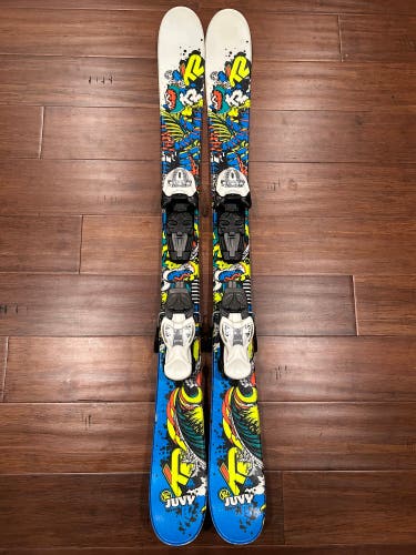 K2 Juvy 109 cm All Mountain Skis With Bindings (Used)