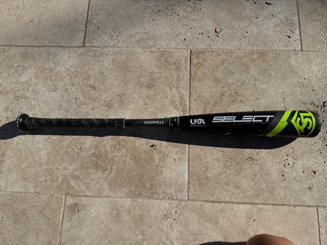 2020 Louisville Slugger Select Composite Bat USABat Certified (-10) Composite 19 oz 29" (Used)