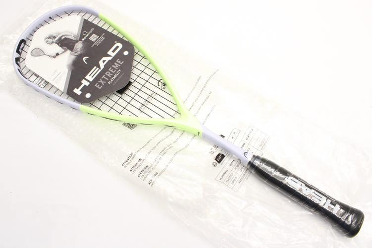 *NEW* 2025 HEAD EXTREME 120 SQUASH RACQUET (3 7/8) #212055. PRE-STRUNG