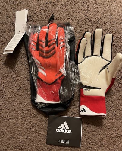 Adidas Predator GL Pro Finger Save Goalkeeper Gloves JH3804 Size 10