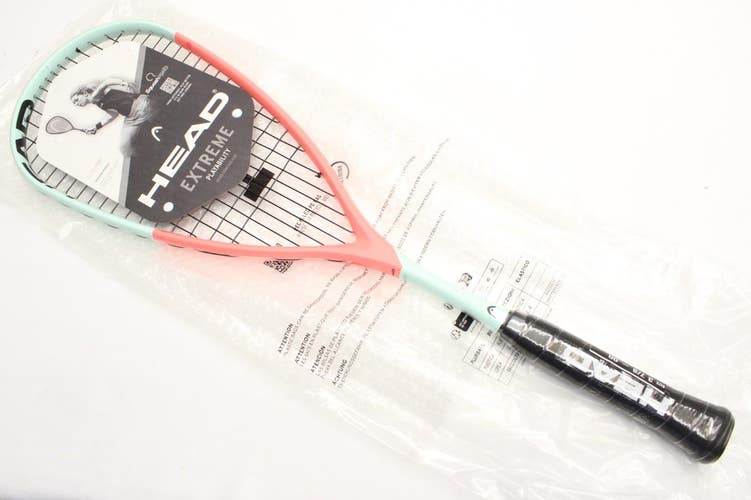 *NEW* 2025 HEAD EXTREME 145 SQUASH RACQUET (3 7/8) #212085. PRE-STRUNG