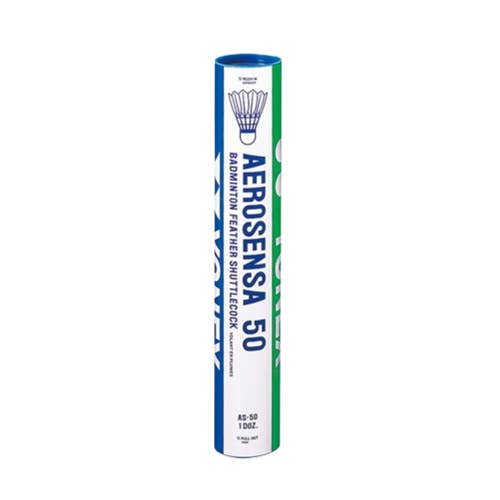 YONEX Aerosensa 50 Feather Shuttlecock White - (AS 50)