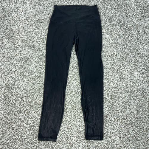 Lululemon Pants Womens 6 Black Align High Rise Shine 25 Leggings Yoga Athletic