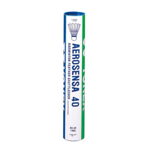YONEX Aerosensa 40 Feather Shuttlecock White - (AS 40)