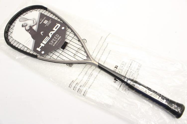 *NEW* 2025 HEAD SPEED 120 SQUASH RACQUET (3 7/8) #211005. PRE-STRUNG