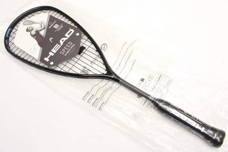 *NEW* 2025 HEAD SPEED SB 120 SQUASH RACQUET (3 7/8) #211055. PRE-STRUNG