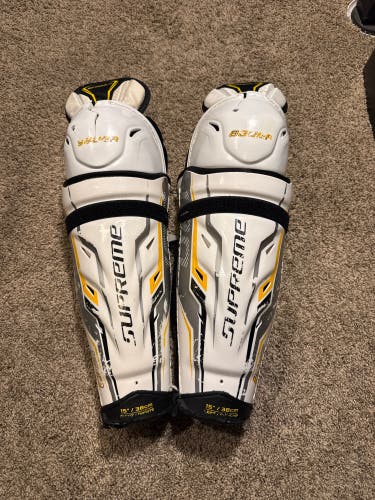 Senior Bauer Supreme 190 15" Shin Pads (Used)