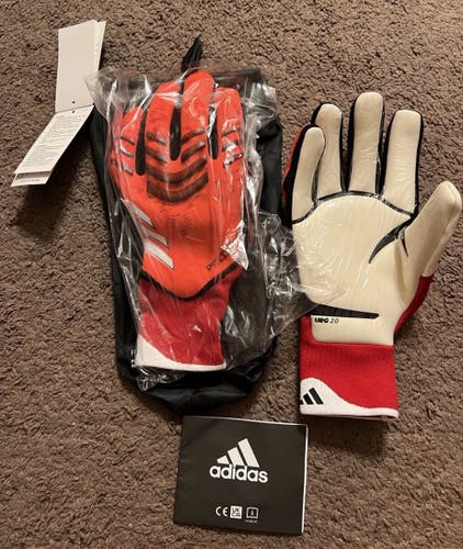 Adidas Predator GL Pro Finger Save Goalkeeper Gloves JH3804 Size 11.5