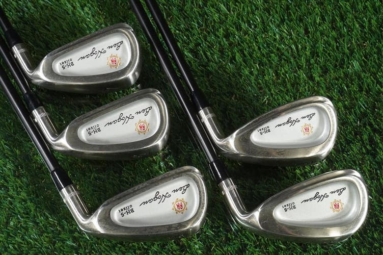 Ben Hogan BH-5 Irons Set Offset 5-9 Apex Edge 2 Senior Flex Graphite Shaft RH