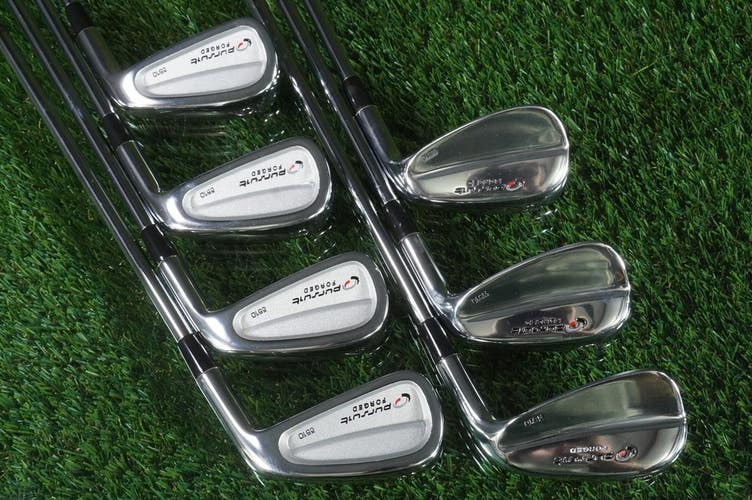Pursuit Forged C510 Combo Irons 3,4,5,6,8,9,PW True Temper Stiff, Midsize RH