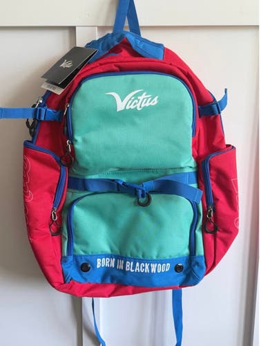 Victus LEV3L Bat Pack Columbia Blue Red Baseball Softball Backpack VBLVLBP